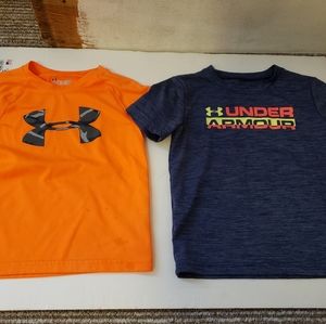 Boys under armour tshirts